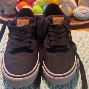 Men’s Vans Atwood Deluxe Sneakers Size 7 Black/Brown